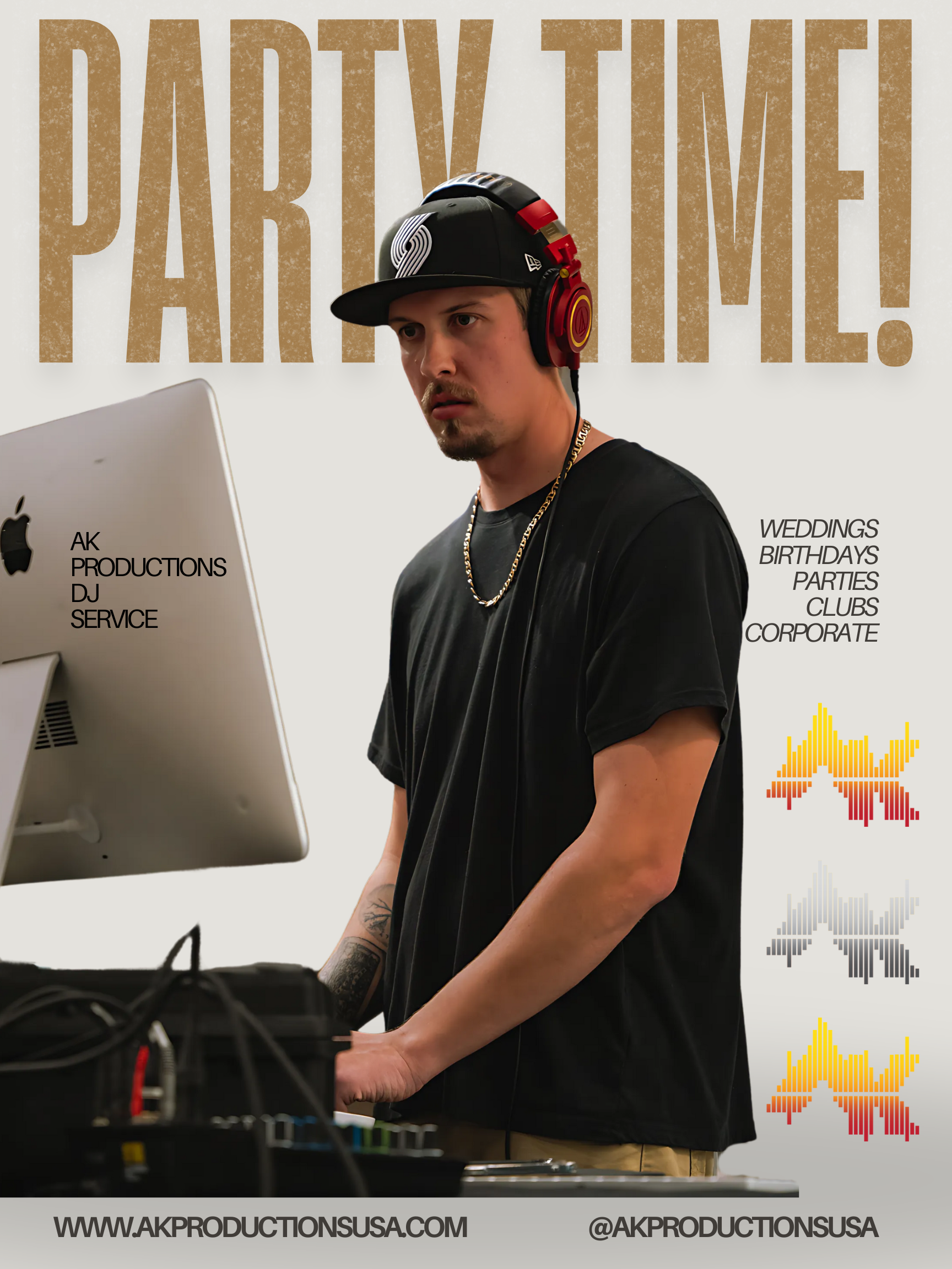 DJ Service | Experienced Event DJ — AK Productions